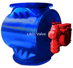 AWWA 36&quot; Customized Color Water Plug Valve , Full Bore Plug Valve Pressure PN1.0 / PN1.6 / PN2.5